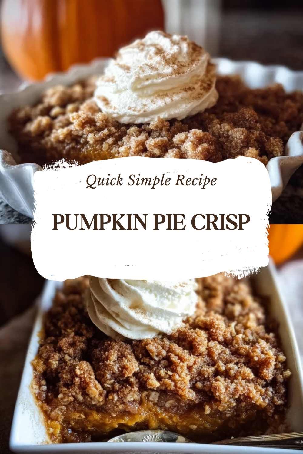 Pumpkin Pie Crisp
