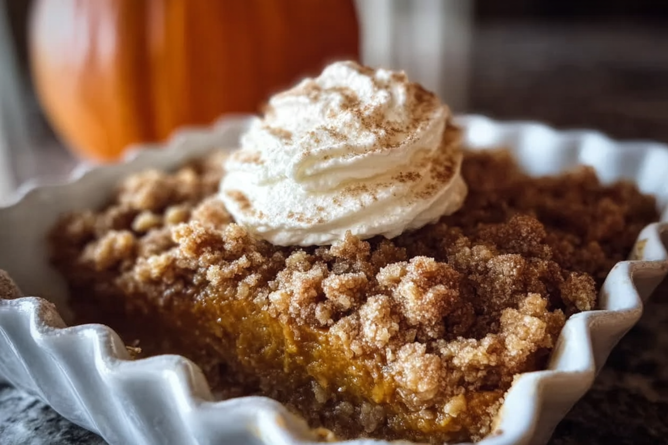 Pumpkin Pie Crisp