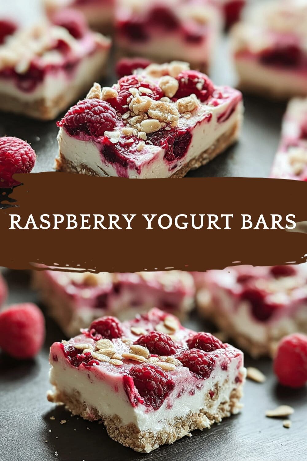Raspberry Yogurt Bars