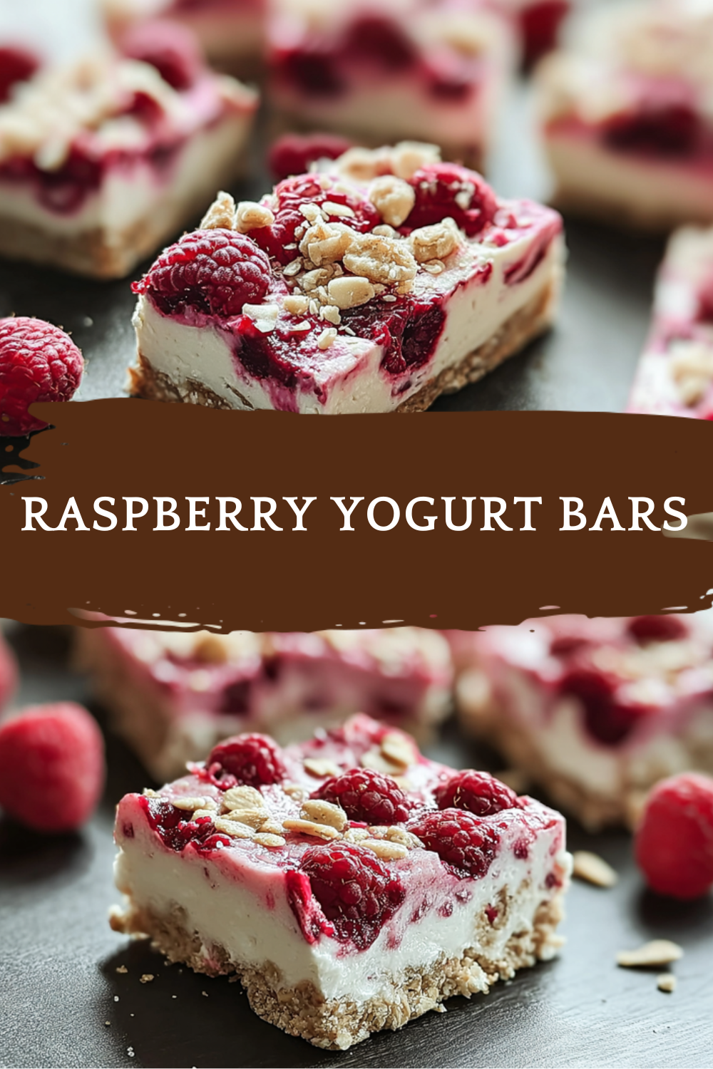 Raspberry Yogurt Bars