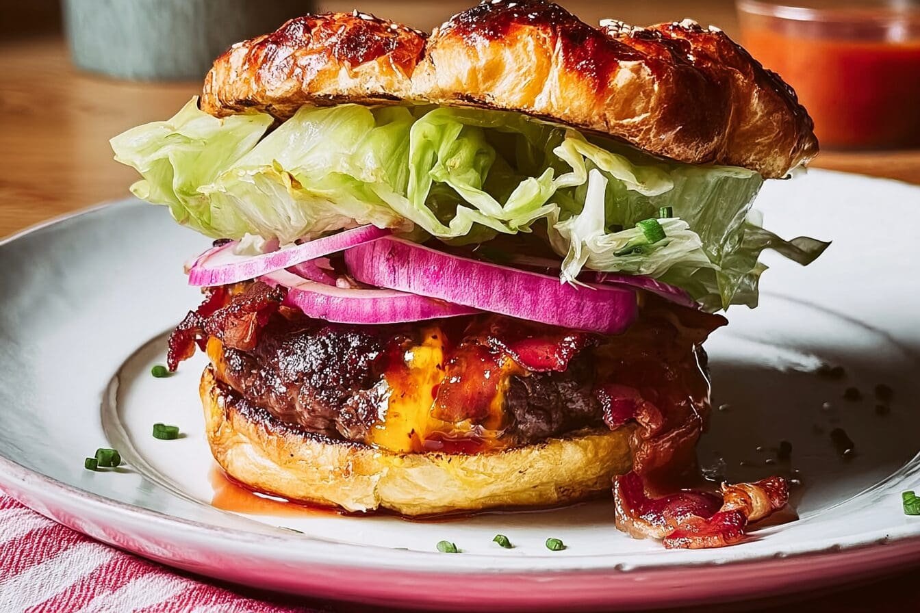 Roasted Cabbage Burgers