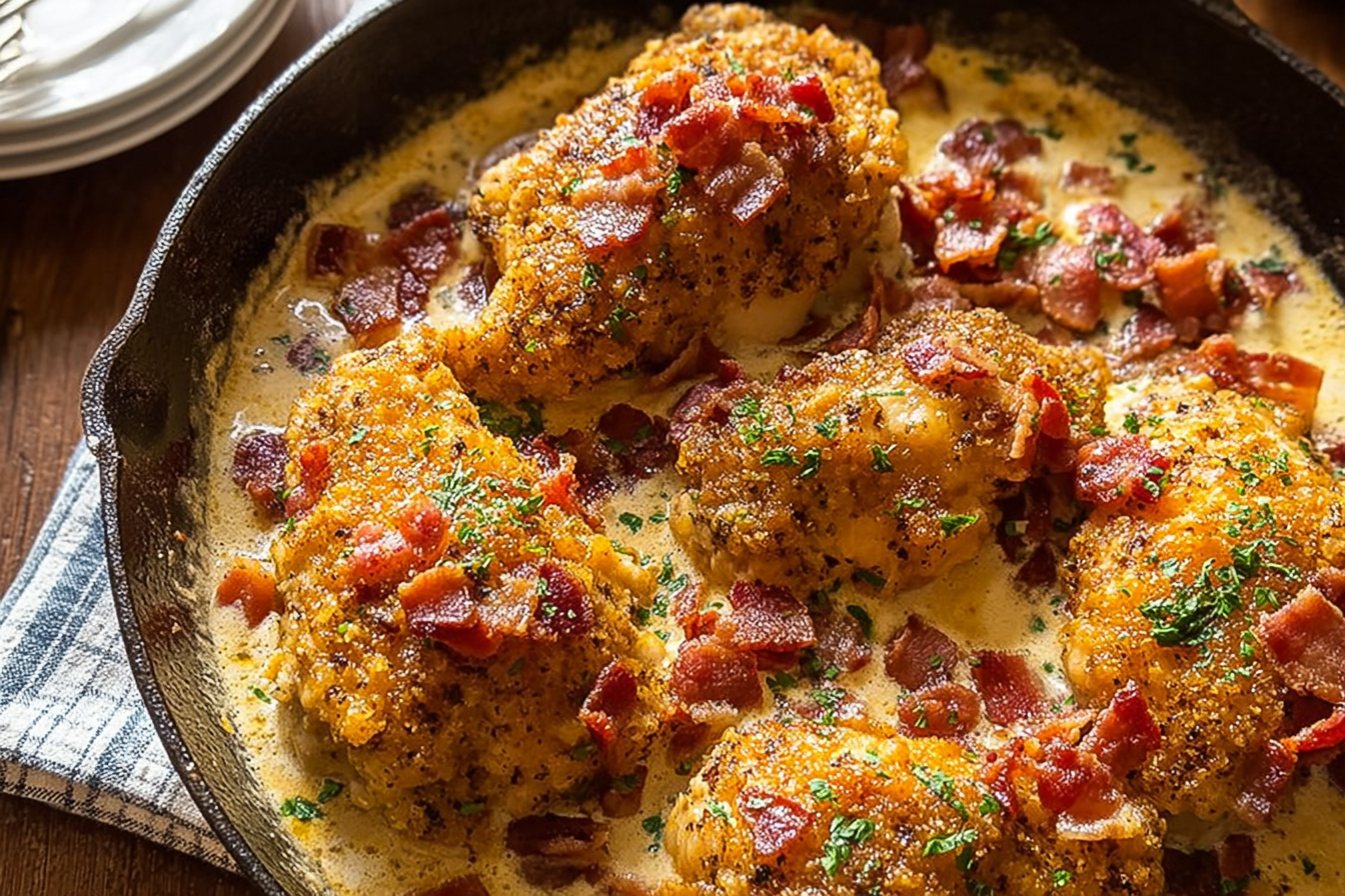 Skillet Crack Chicken Keto