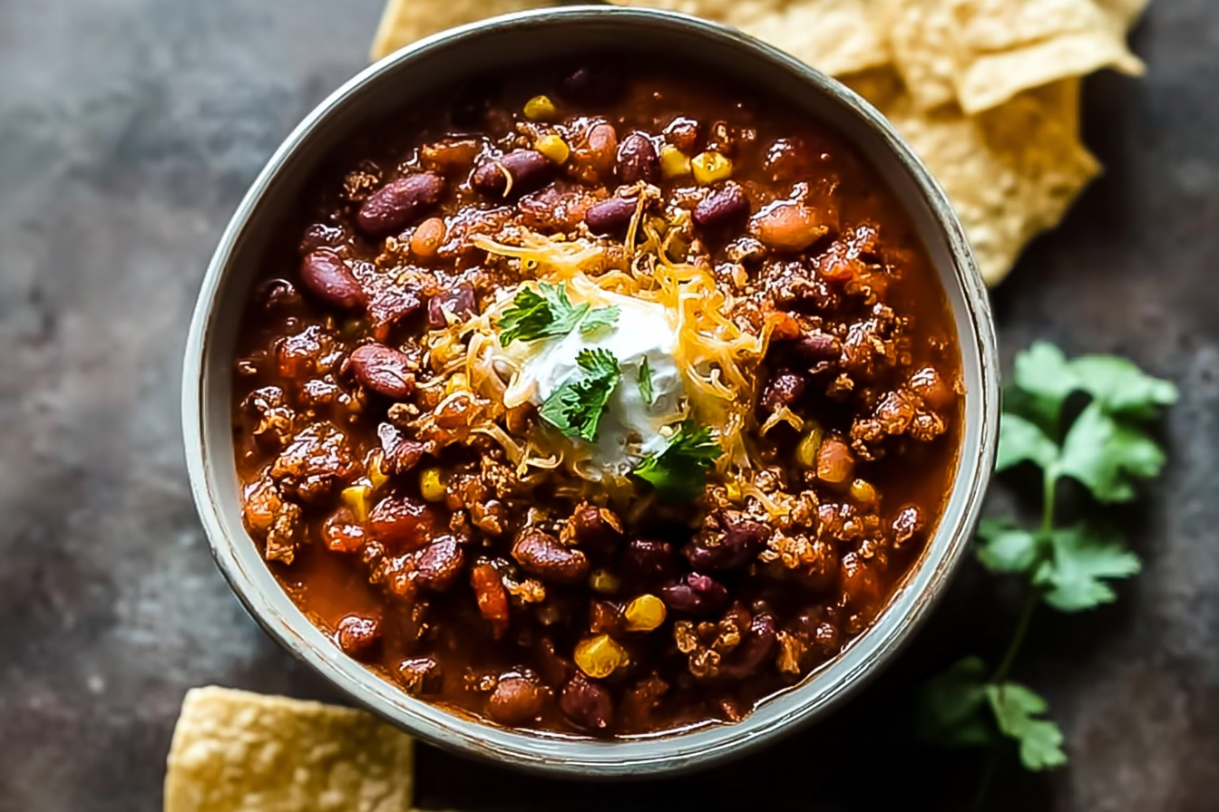 Slow Cooker Chipotle Bean Chili