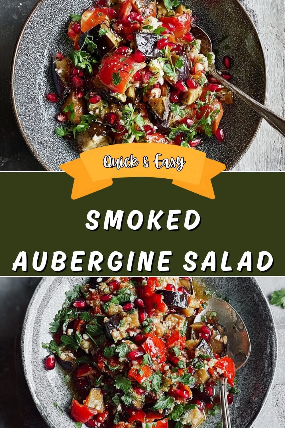 Smoked Aubergine Salad