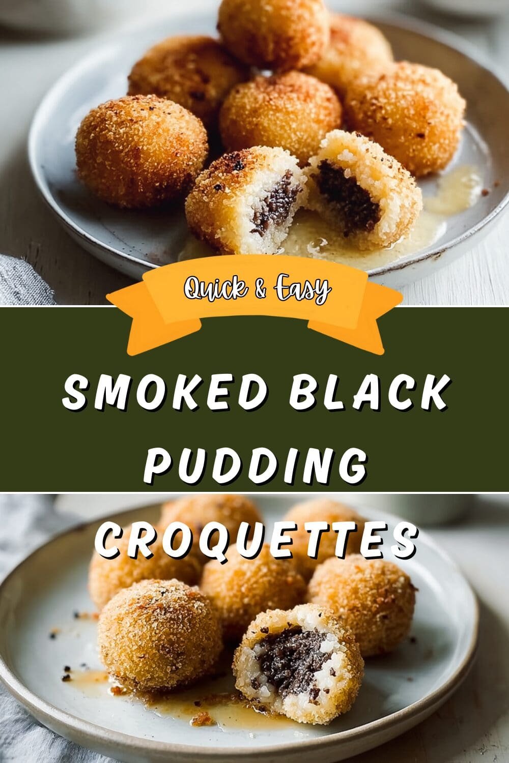 Smoked Black Pudding Croquettes