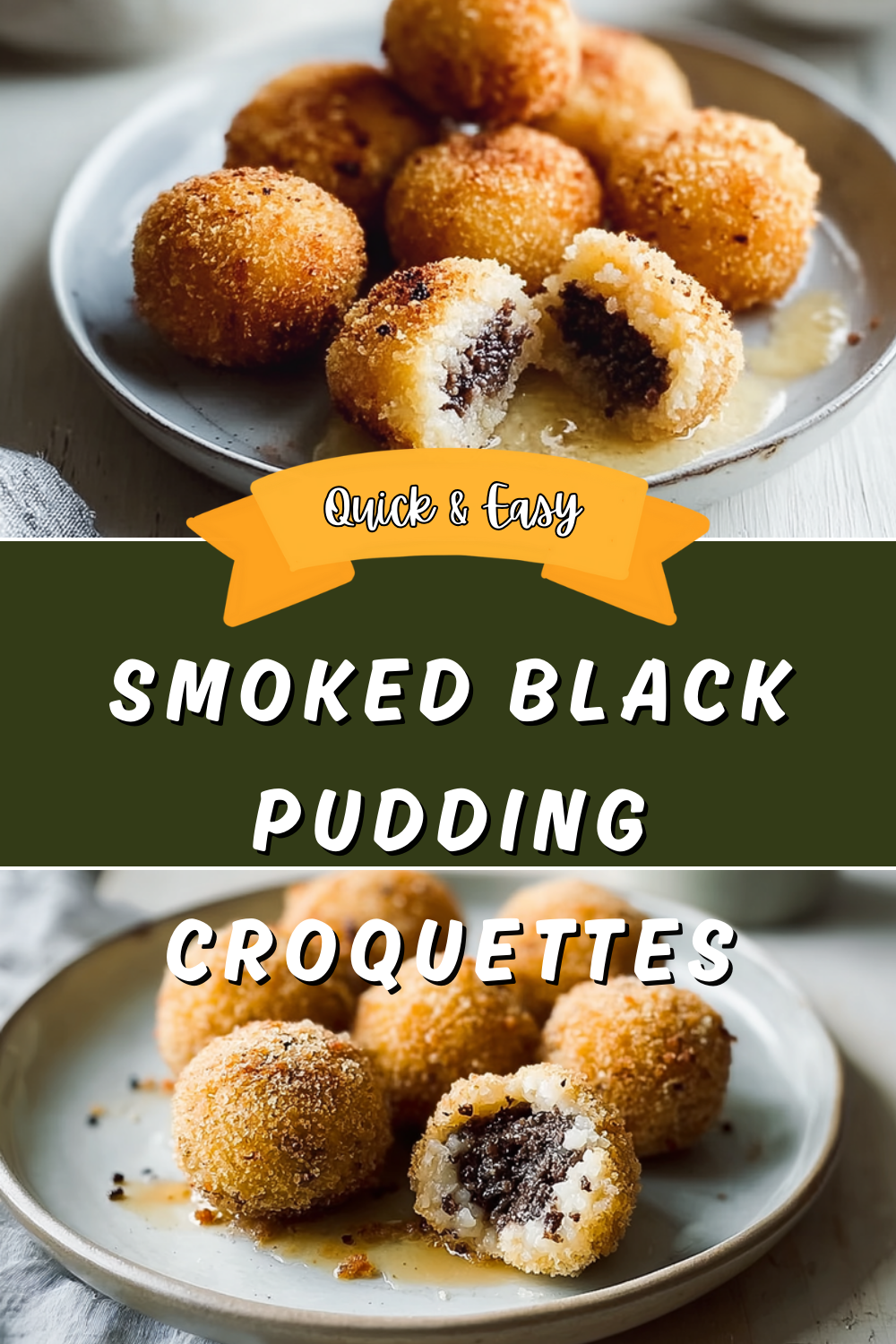 Smoked Black Pudding Croquettes