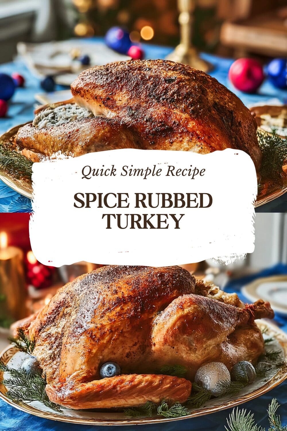 Spice Rubbed Turkey
