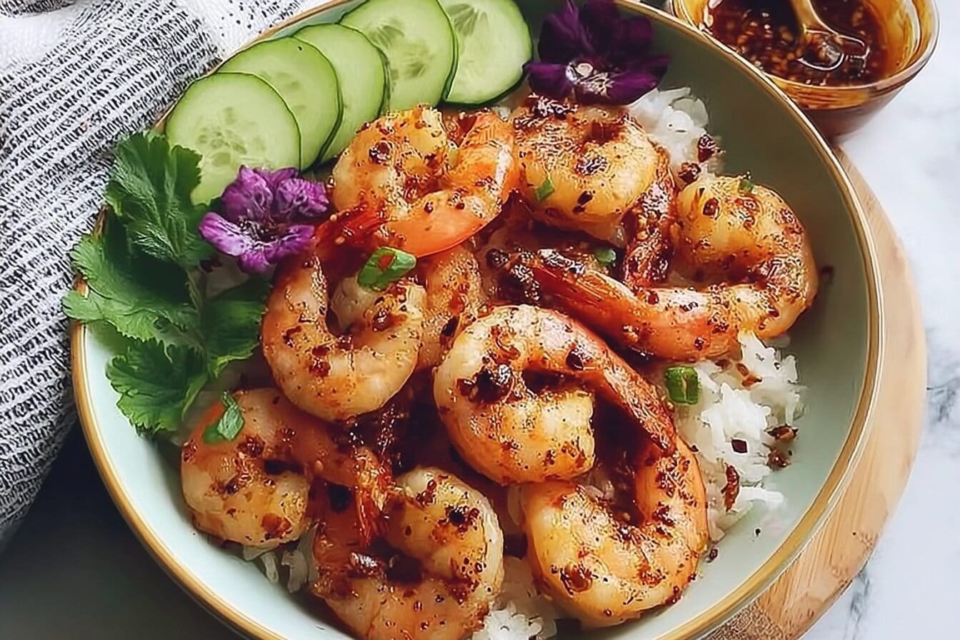 Spiced Garlic Shrimp