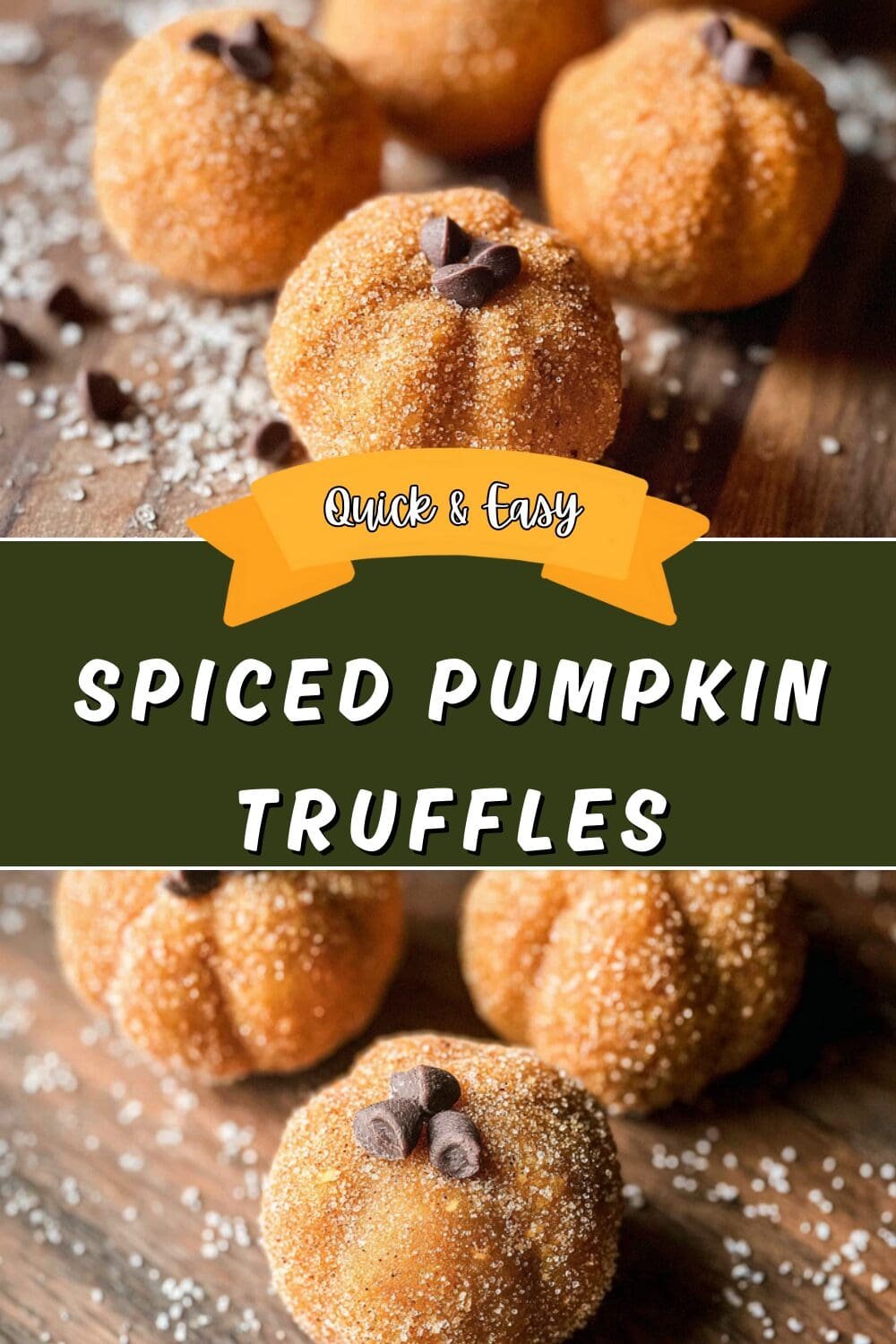 Spiced Pumpkin Truffles