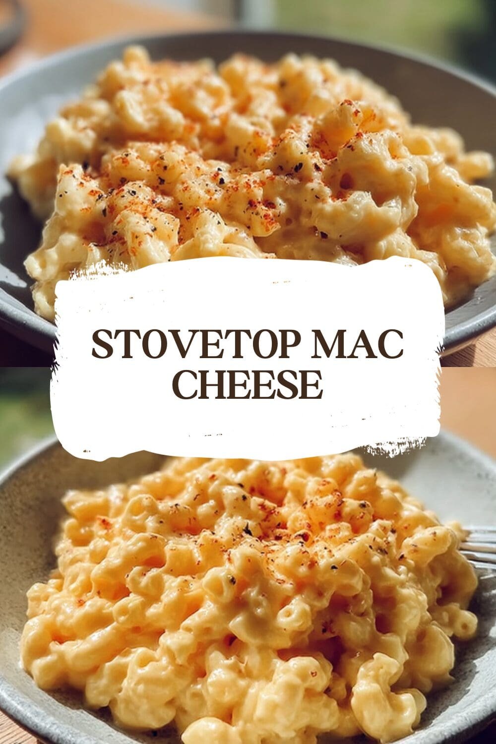 Stovetop Mac Cheese