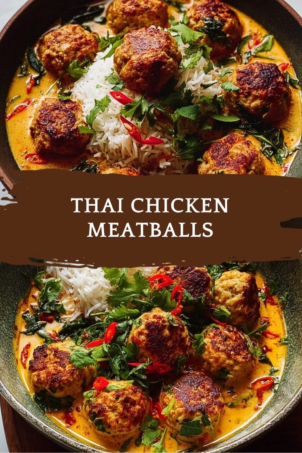 Thai Chicken Meatballs