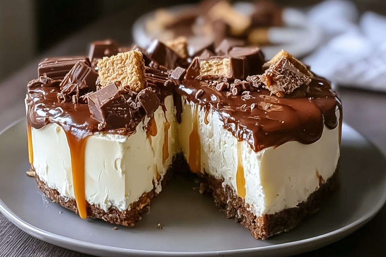 Twix Cheesecake