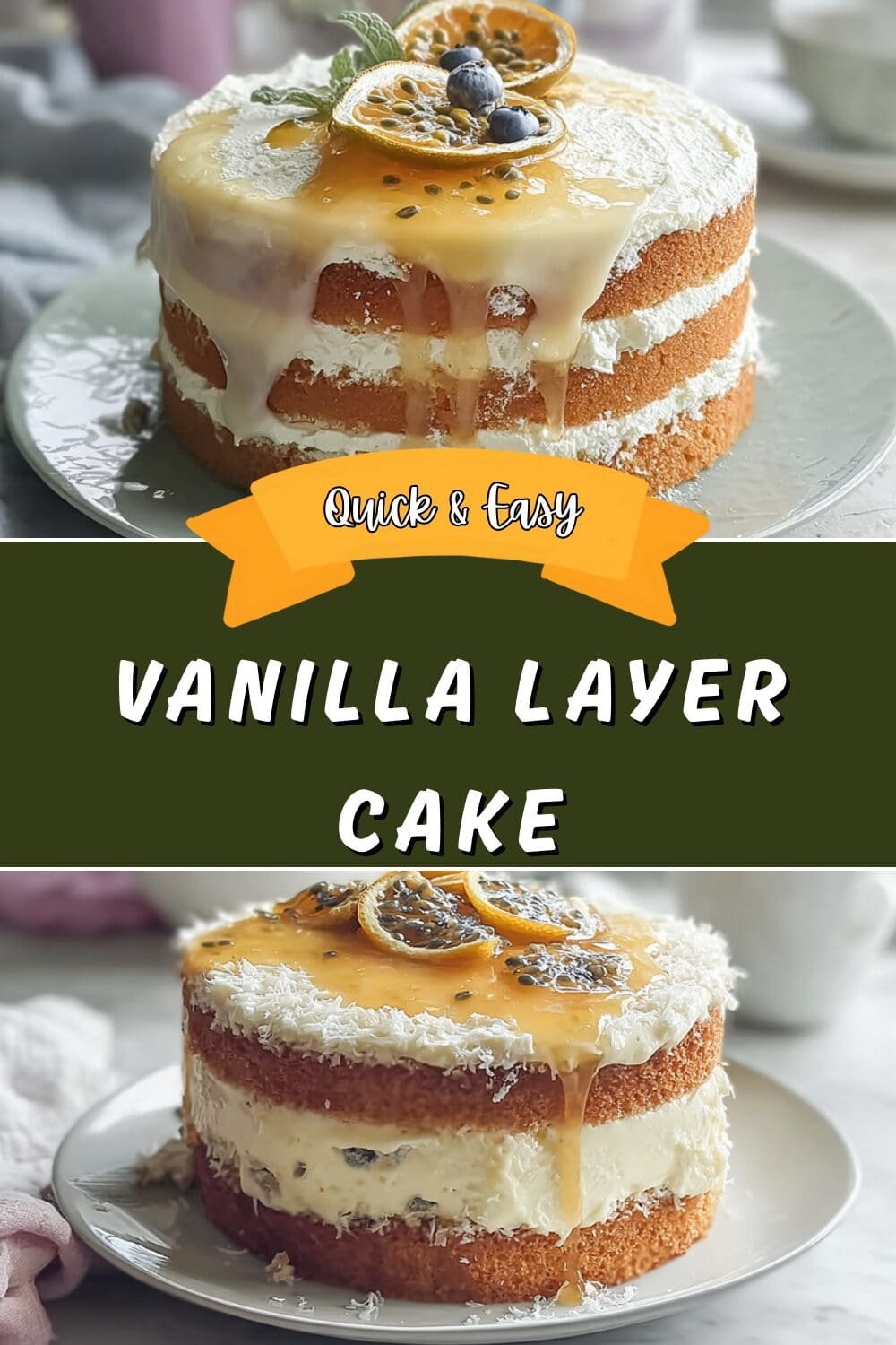 Vanilla Layer Cake