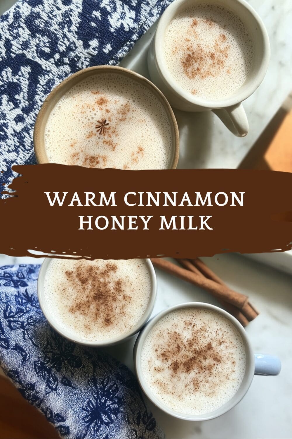Warm Cinnamon Honey Milk
