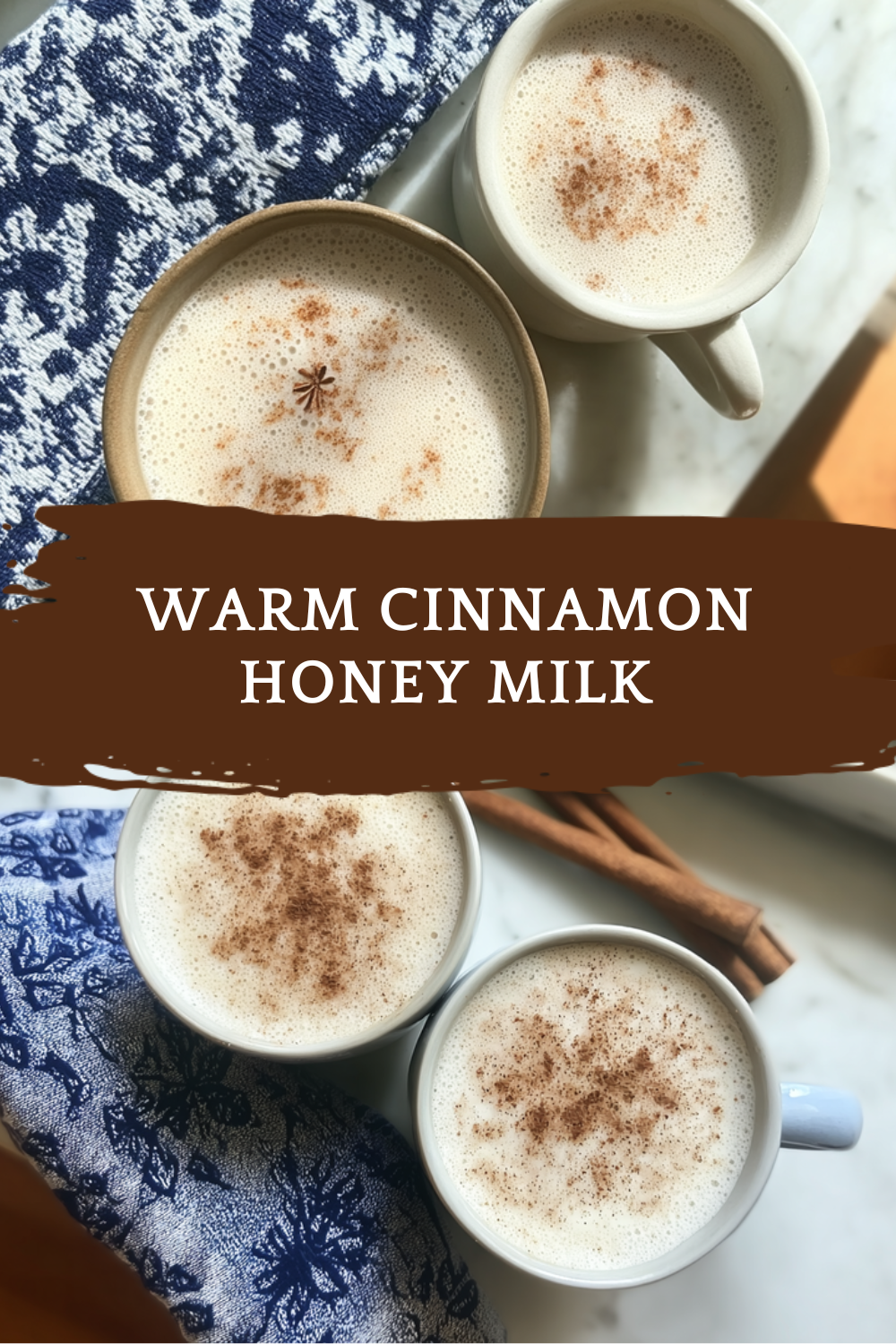 Warm Cinnamon Honey Milk
