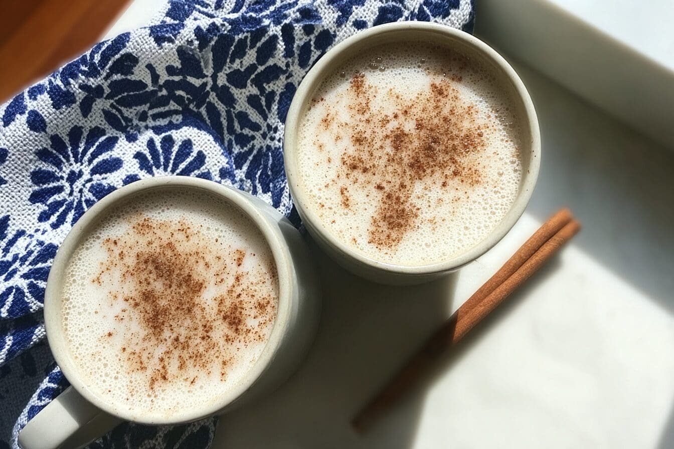 Warm Cinnamon Honey Milk