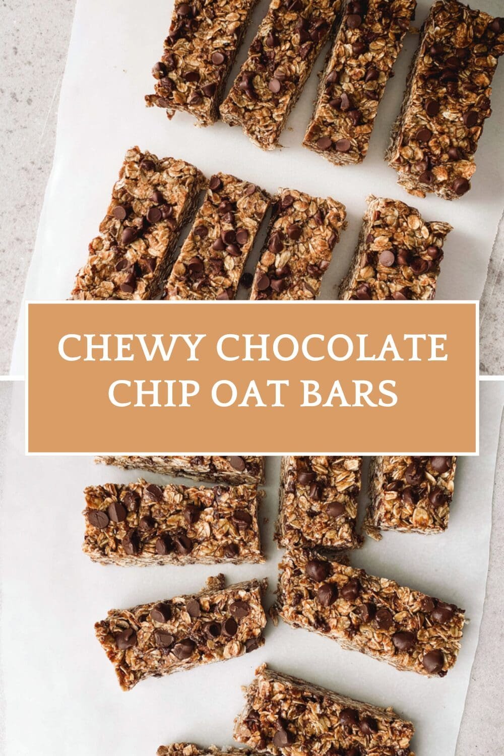 Chewy Chocolate Chip Oat Bars