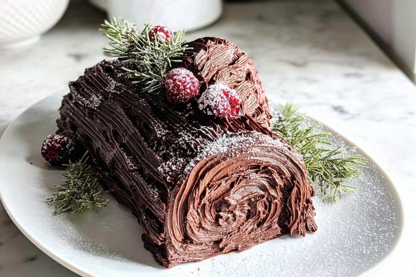 Chocolate Yule Log Cake 16.png