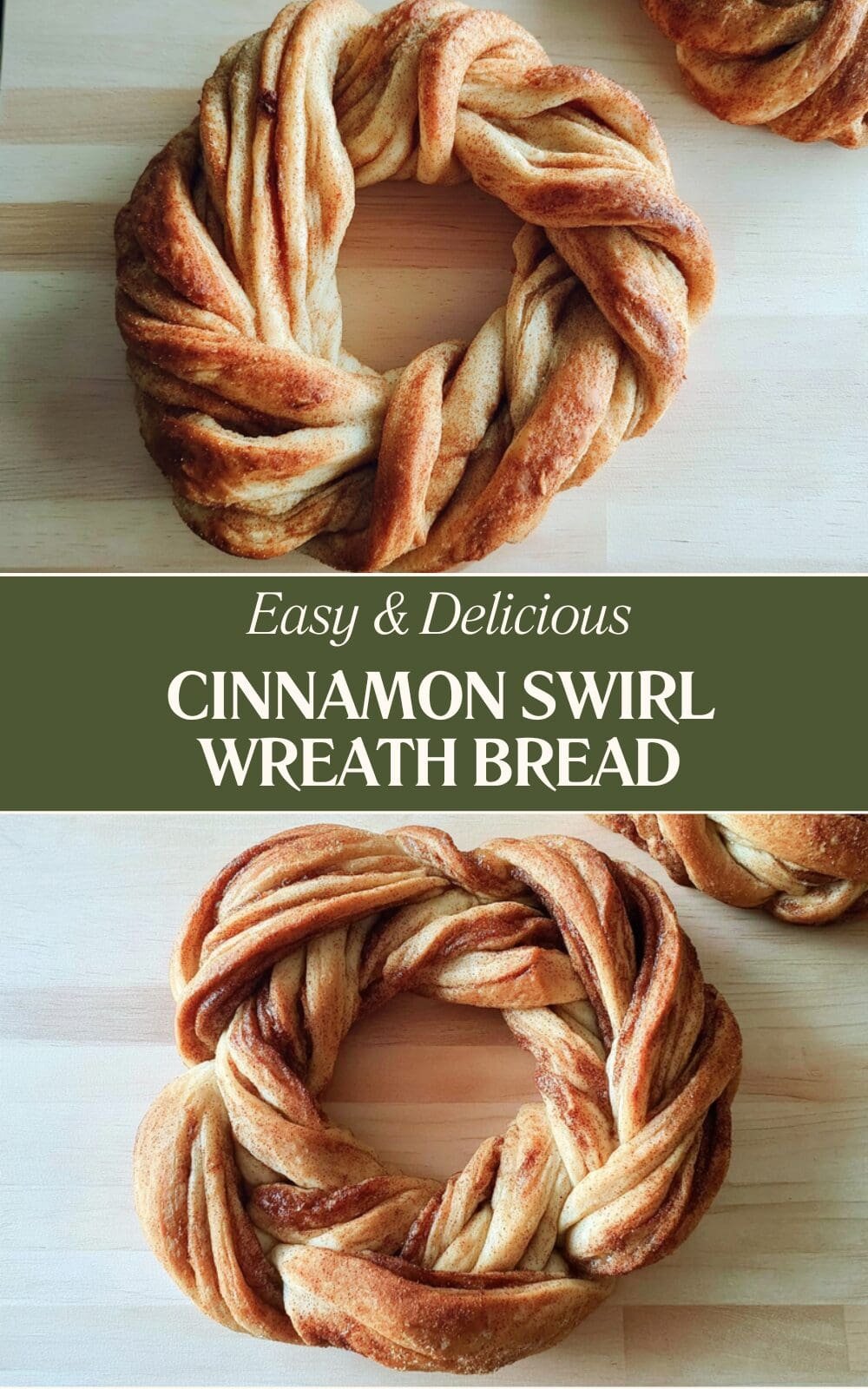 Cinnamon Swirl Wreath Bread
