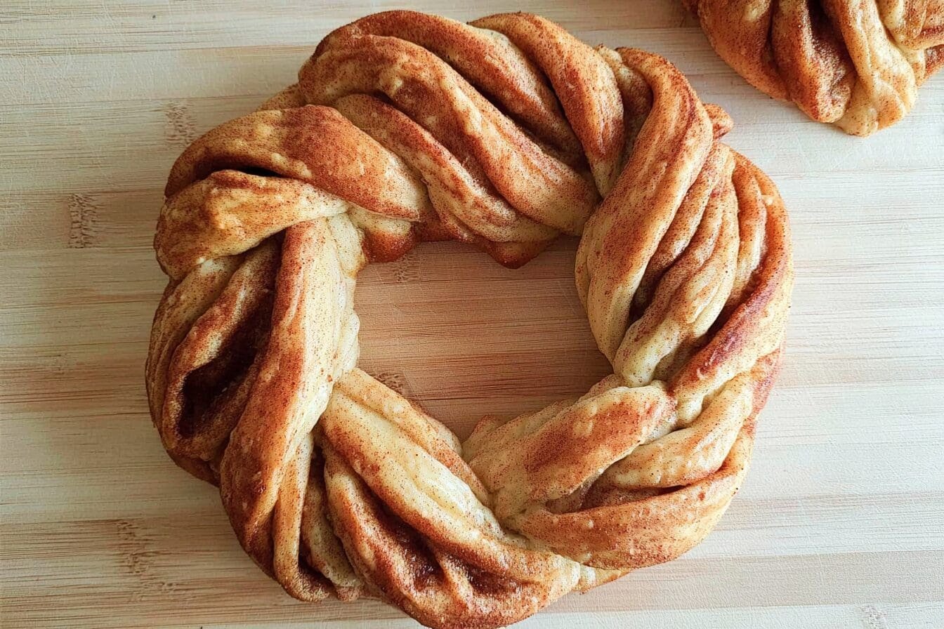 Cinnamon Swirl Wreath Bread
