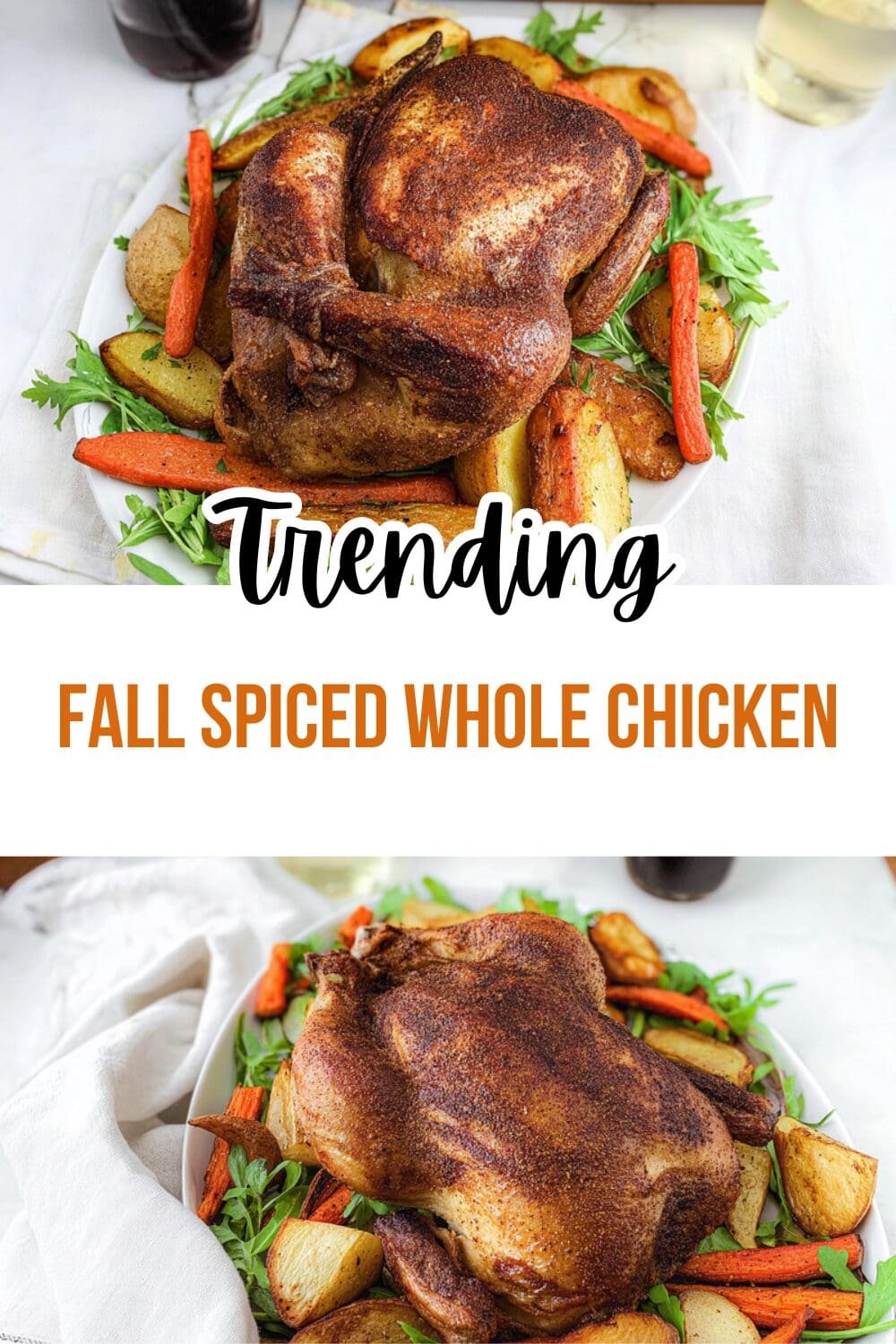 Fall Spiced Whole Chicken
