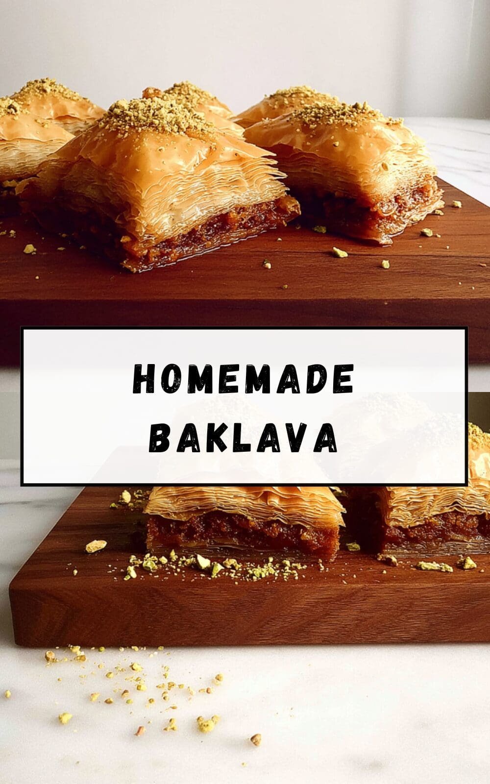 Homemade Baklava