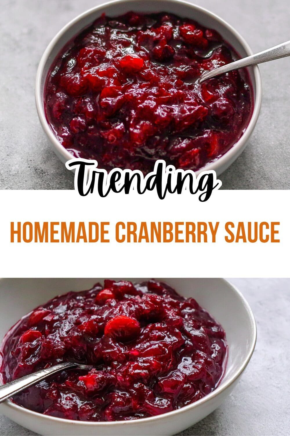 Homemade Cranberry Sauce