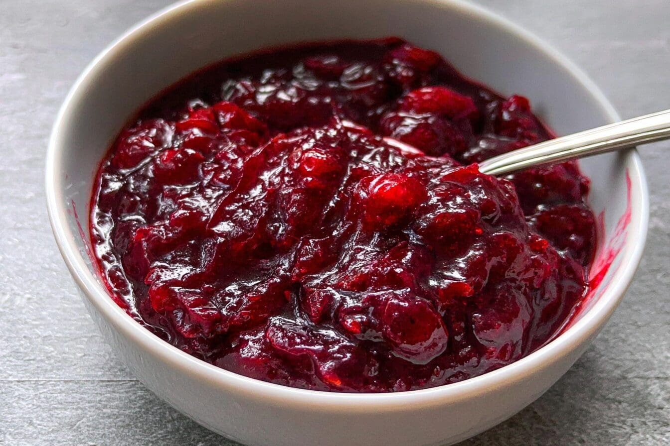 Homemade Cranberry Sauce