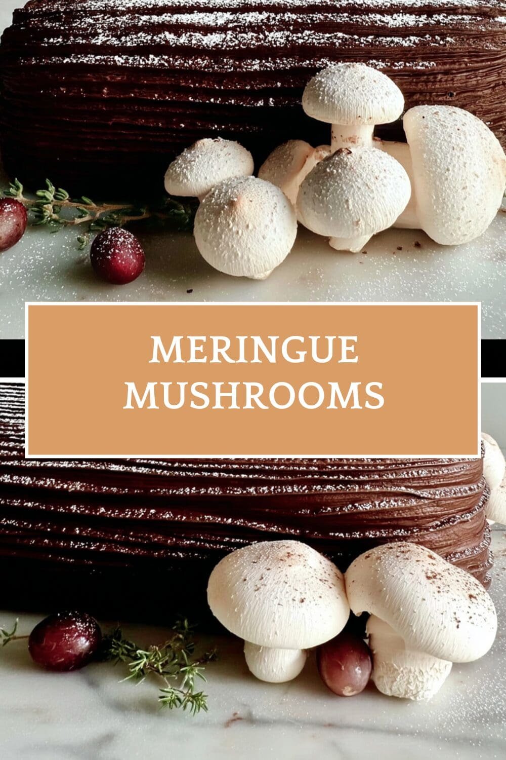Meringue Mushrooms