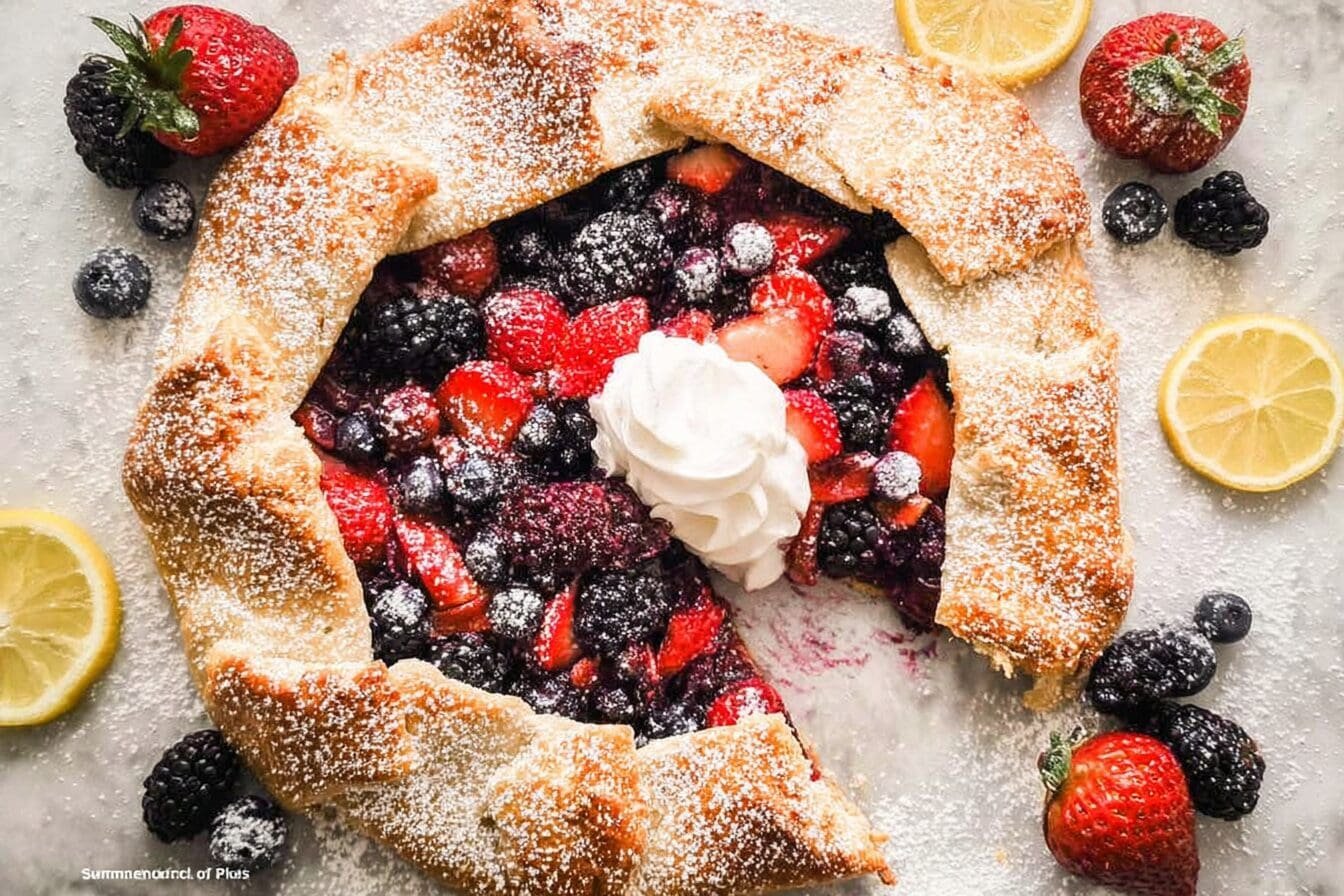 Mixed Berry Galette