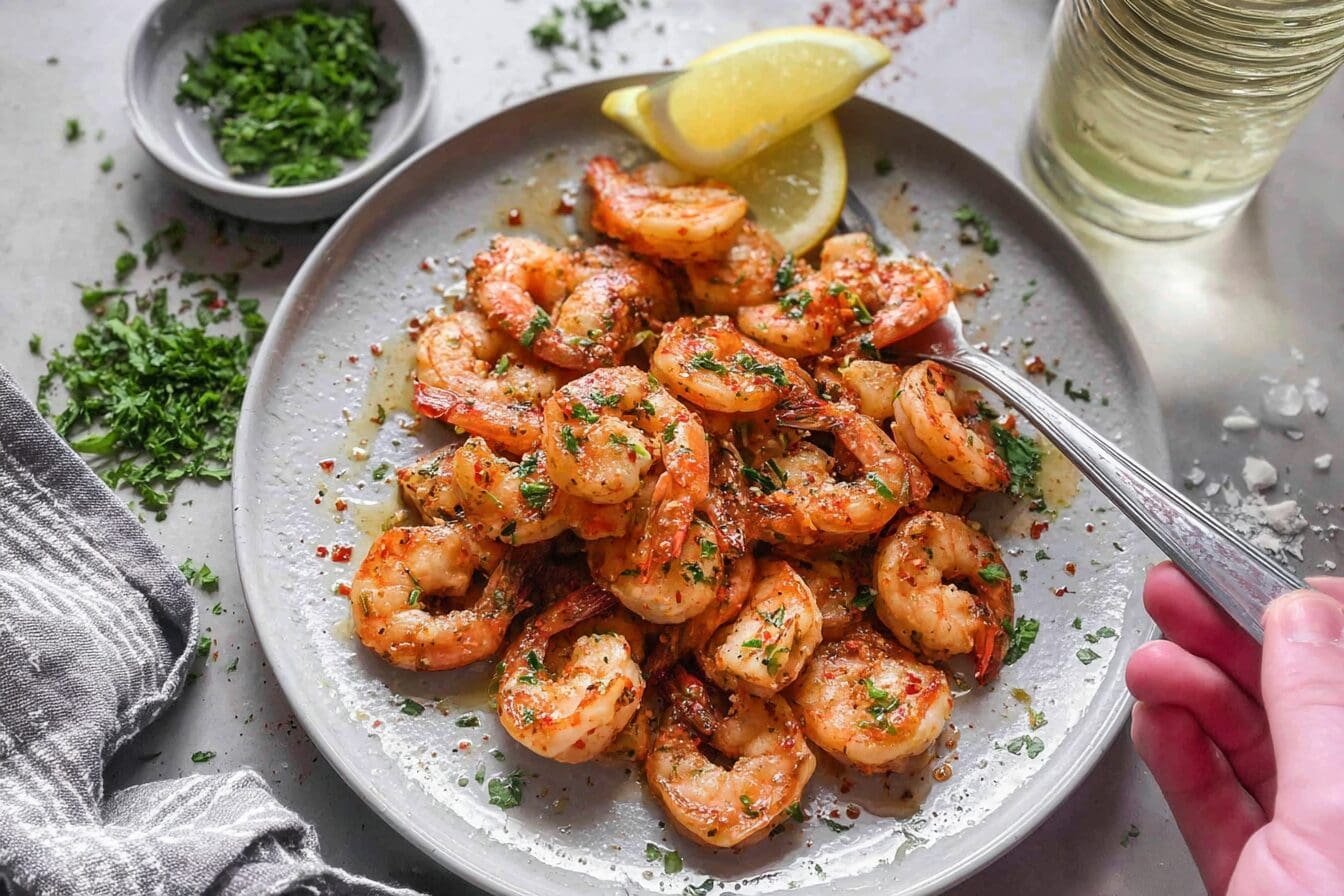Skillet Spicy Shrimp