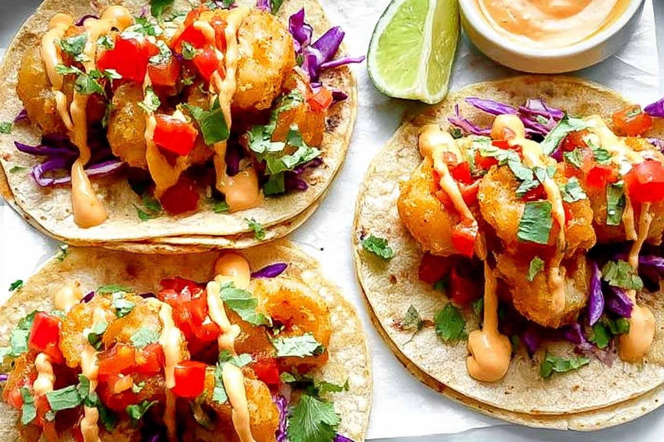 Bang Bang Shrimp Tacos