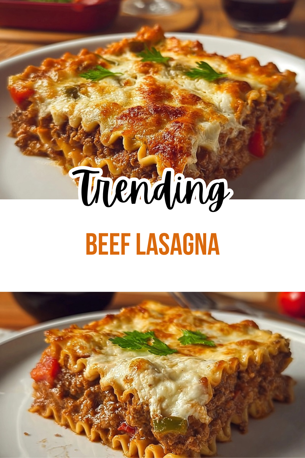 Beef Lasagna