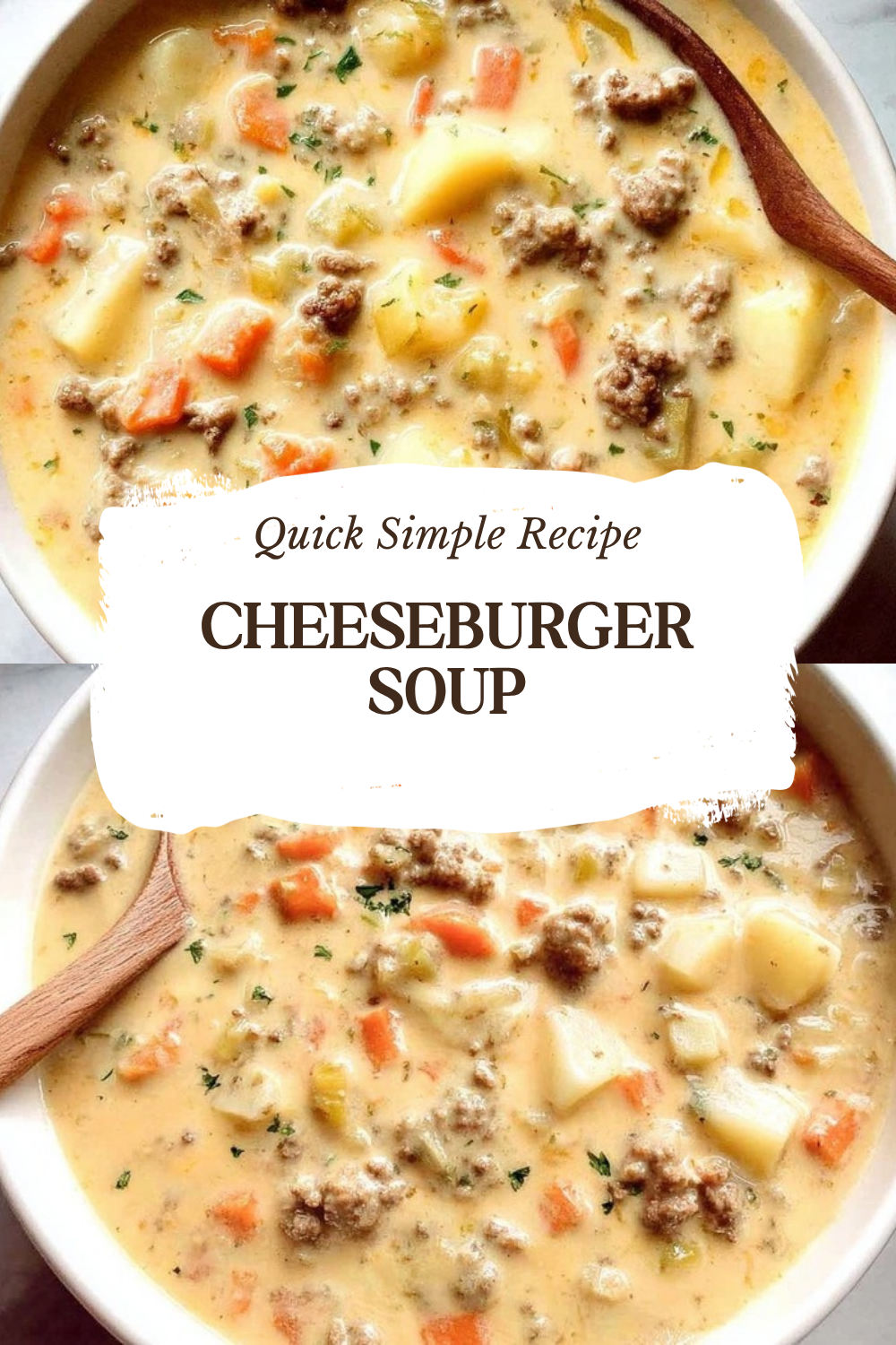 Cheeseburger Soup