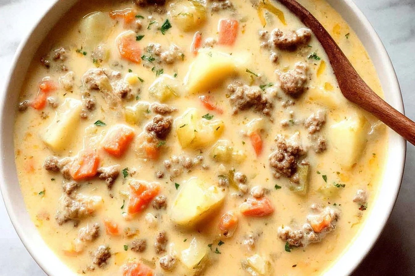 Cheeseburger Soup