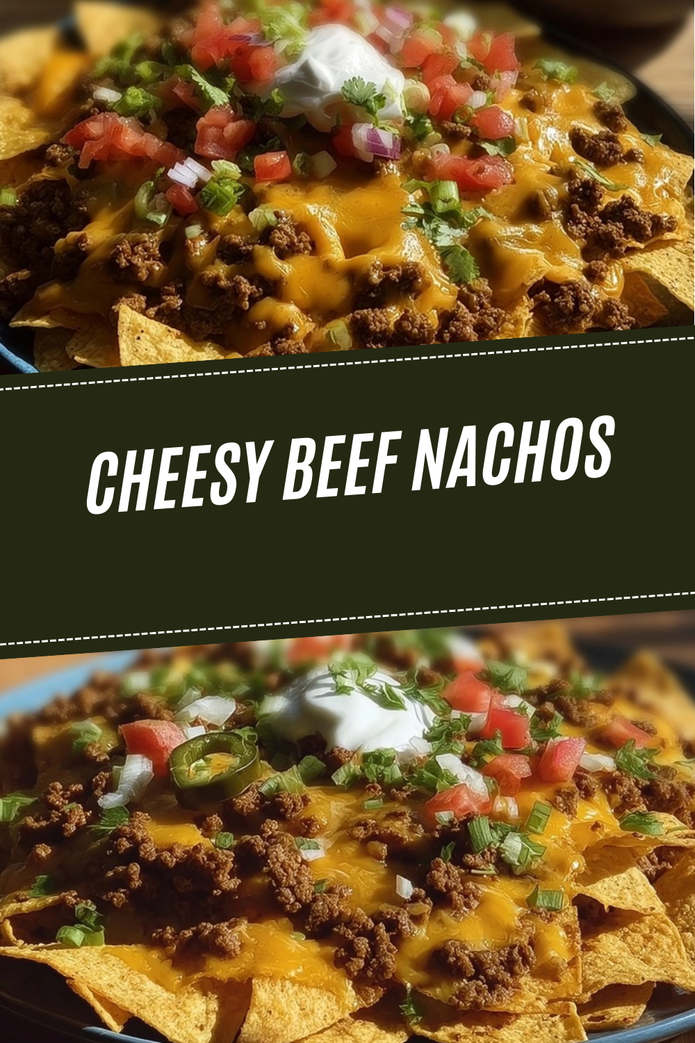 Cheesy Beef Nachos
