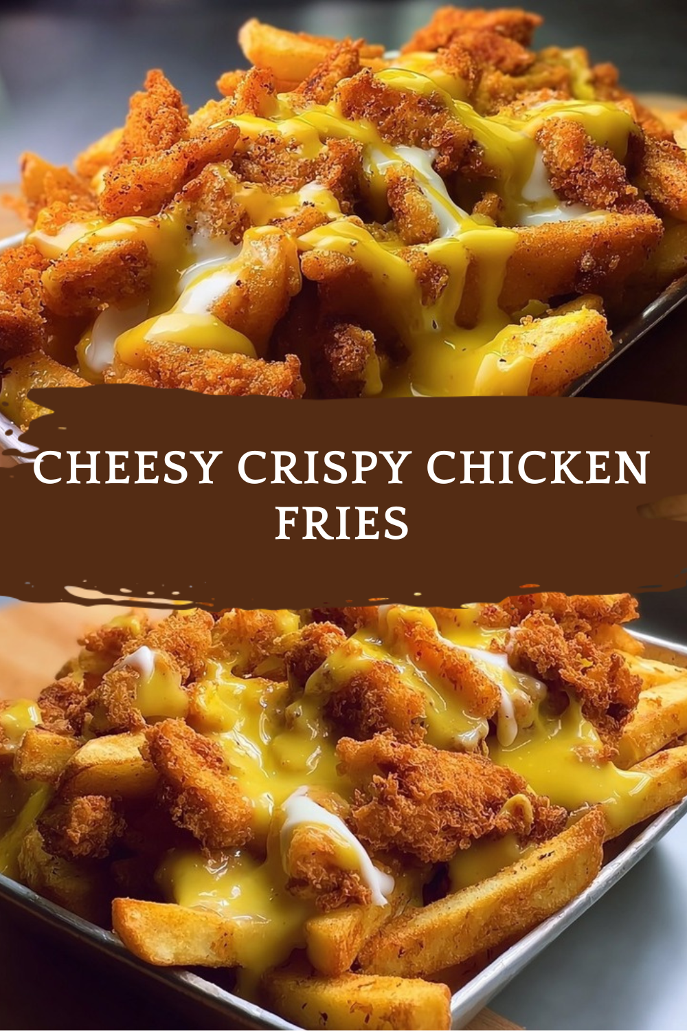 Cheesy Crispy Chicken Fries
