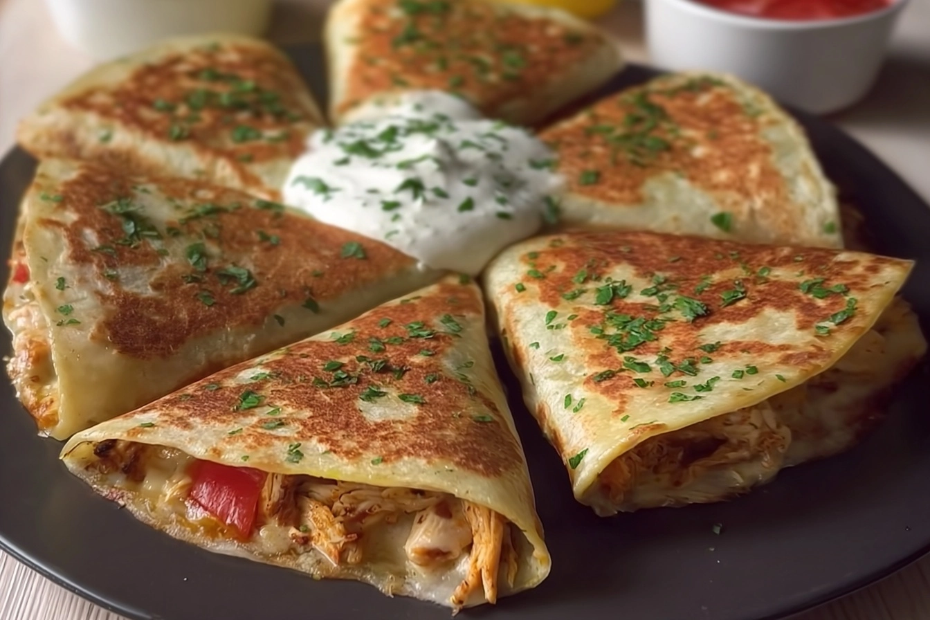 Chicken Crepes Shawarma