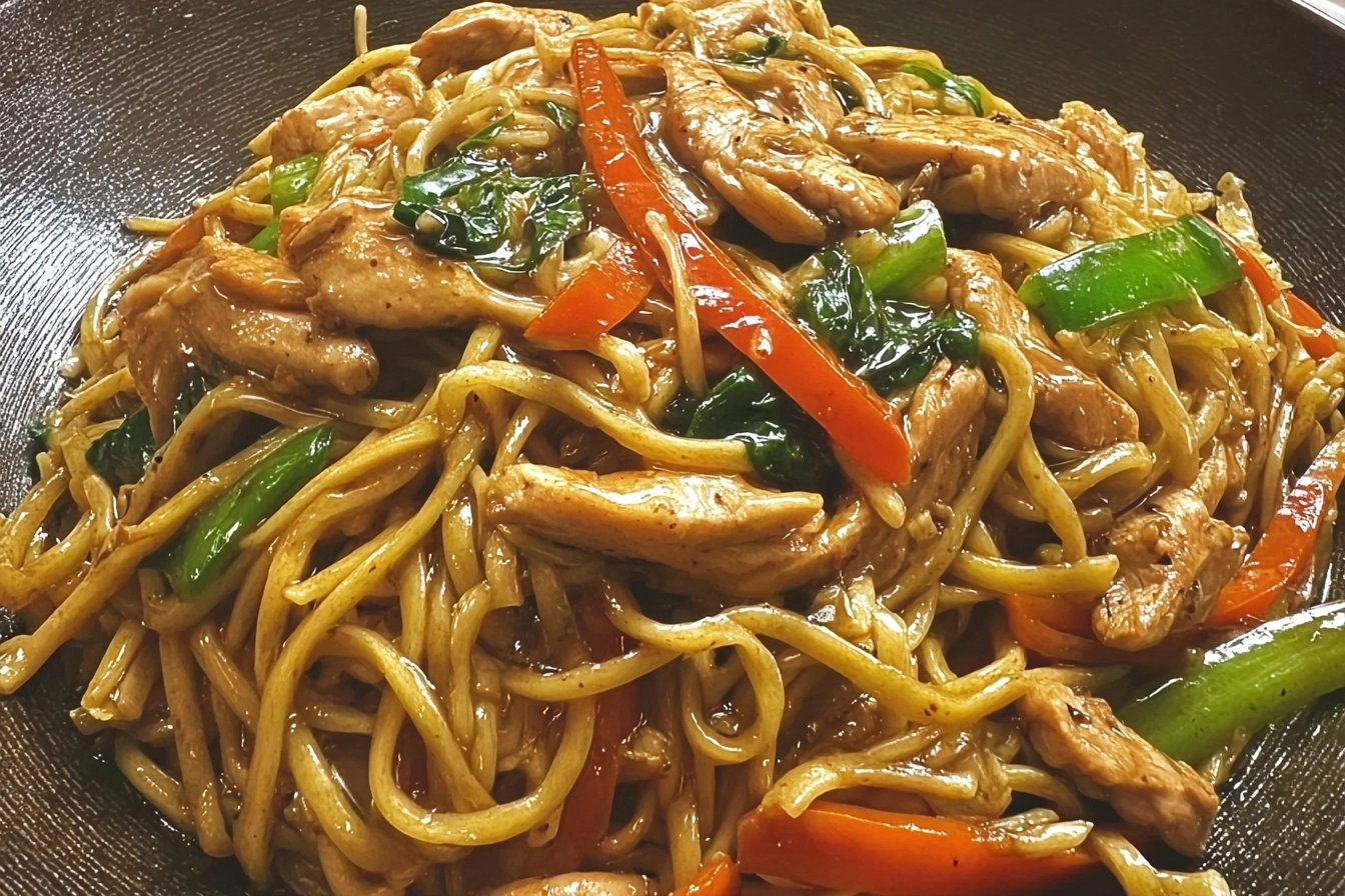 Chicken Noodle Stir Fry