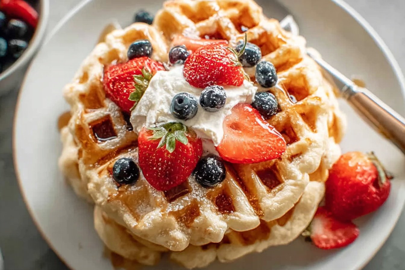 Cottage Cheese Waffles