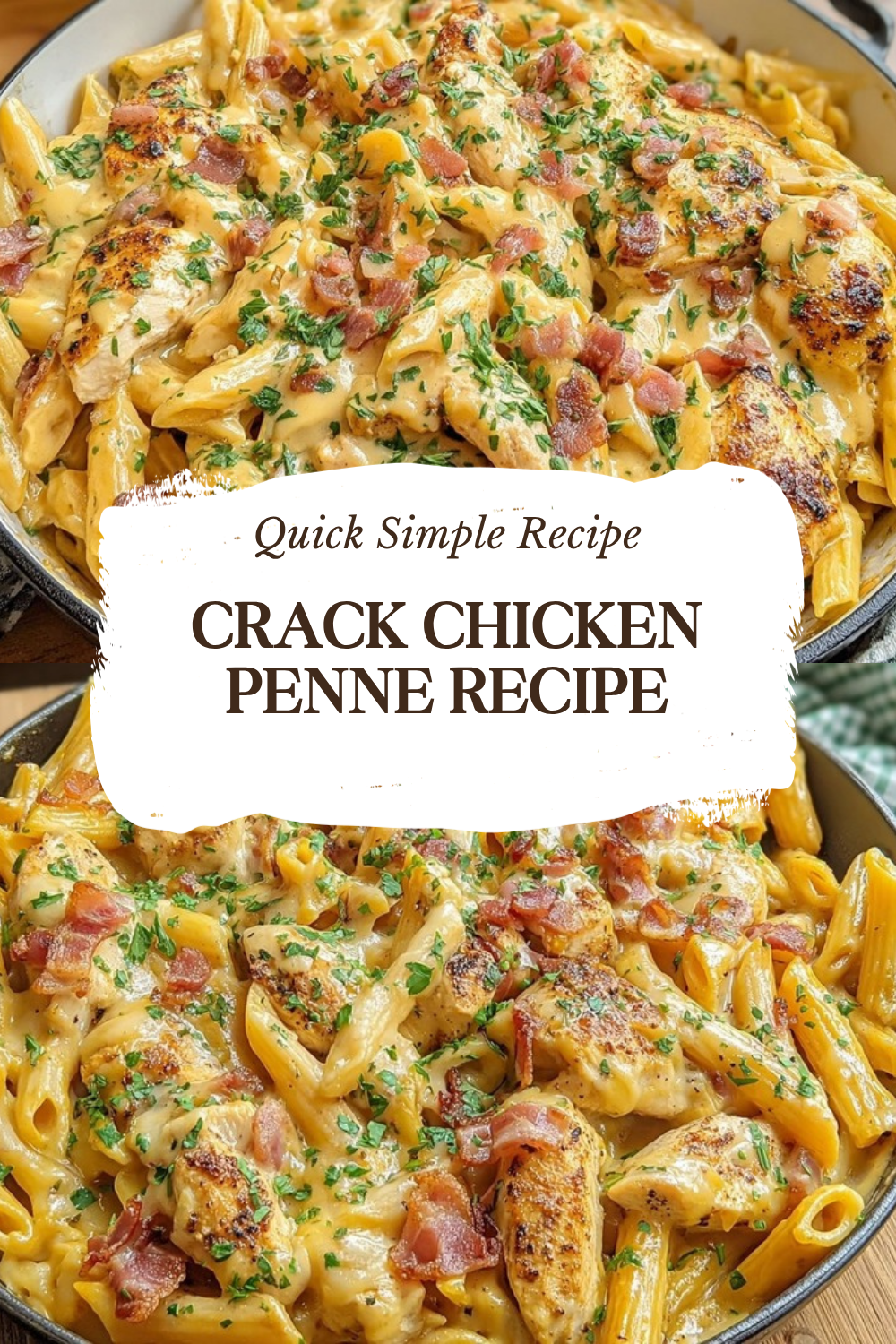 Crack Chicken Penne Recipe