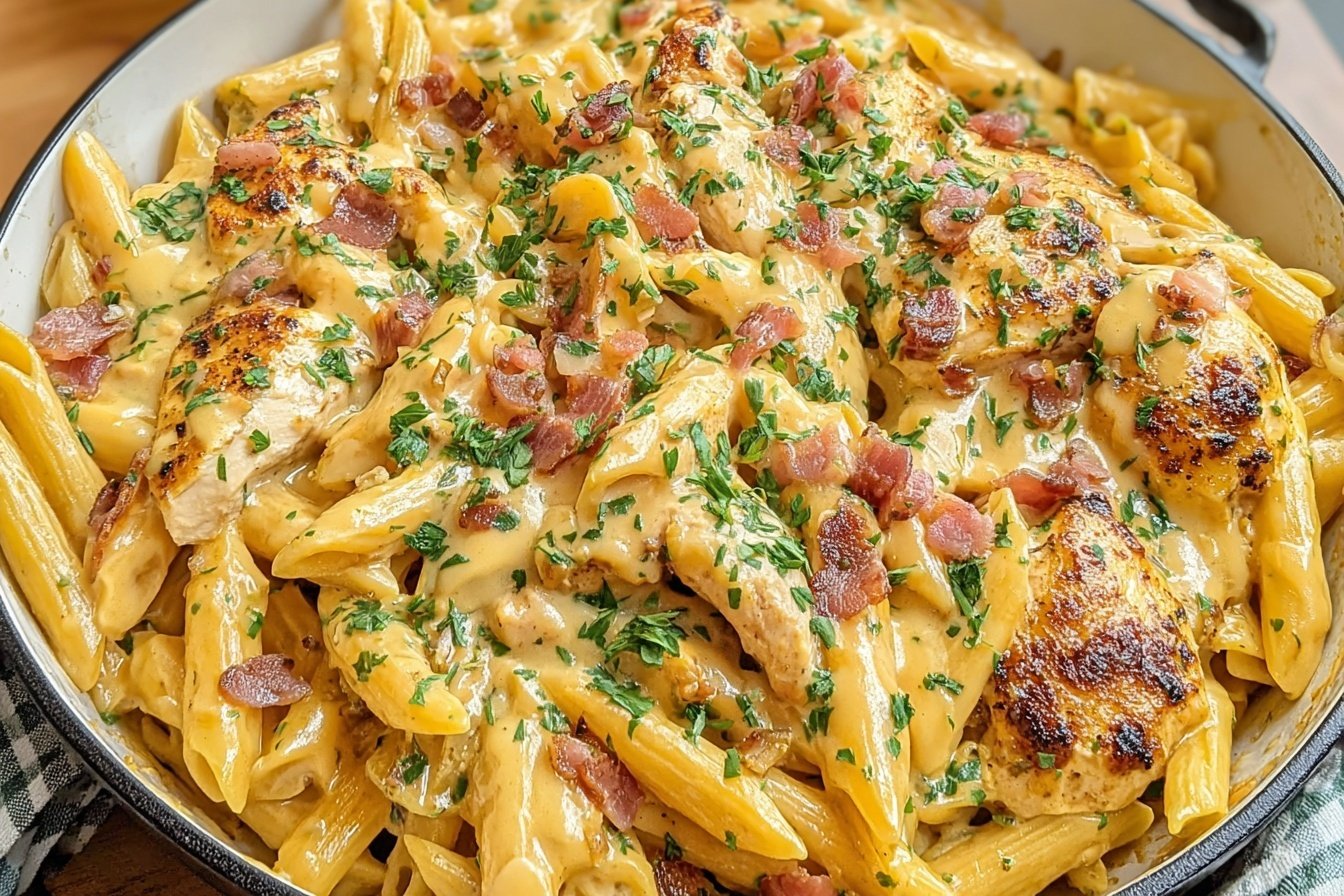 Crack Chicken Penne Recipe
