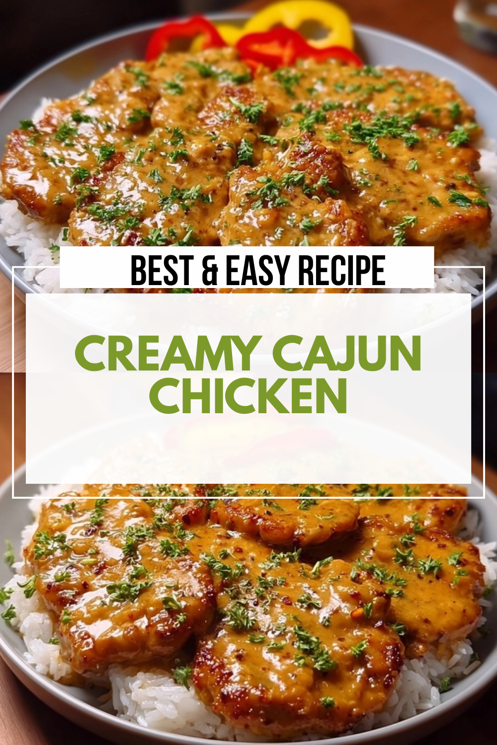 Creamy Cajun Chicken