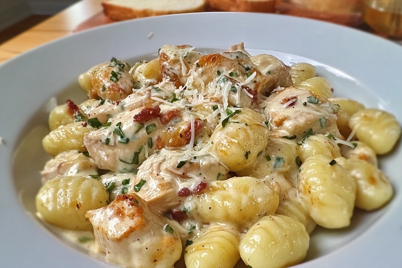 Creamy Chicken Gnocchi