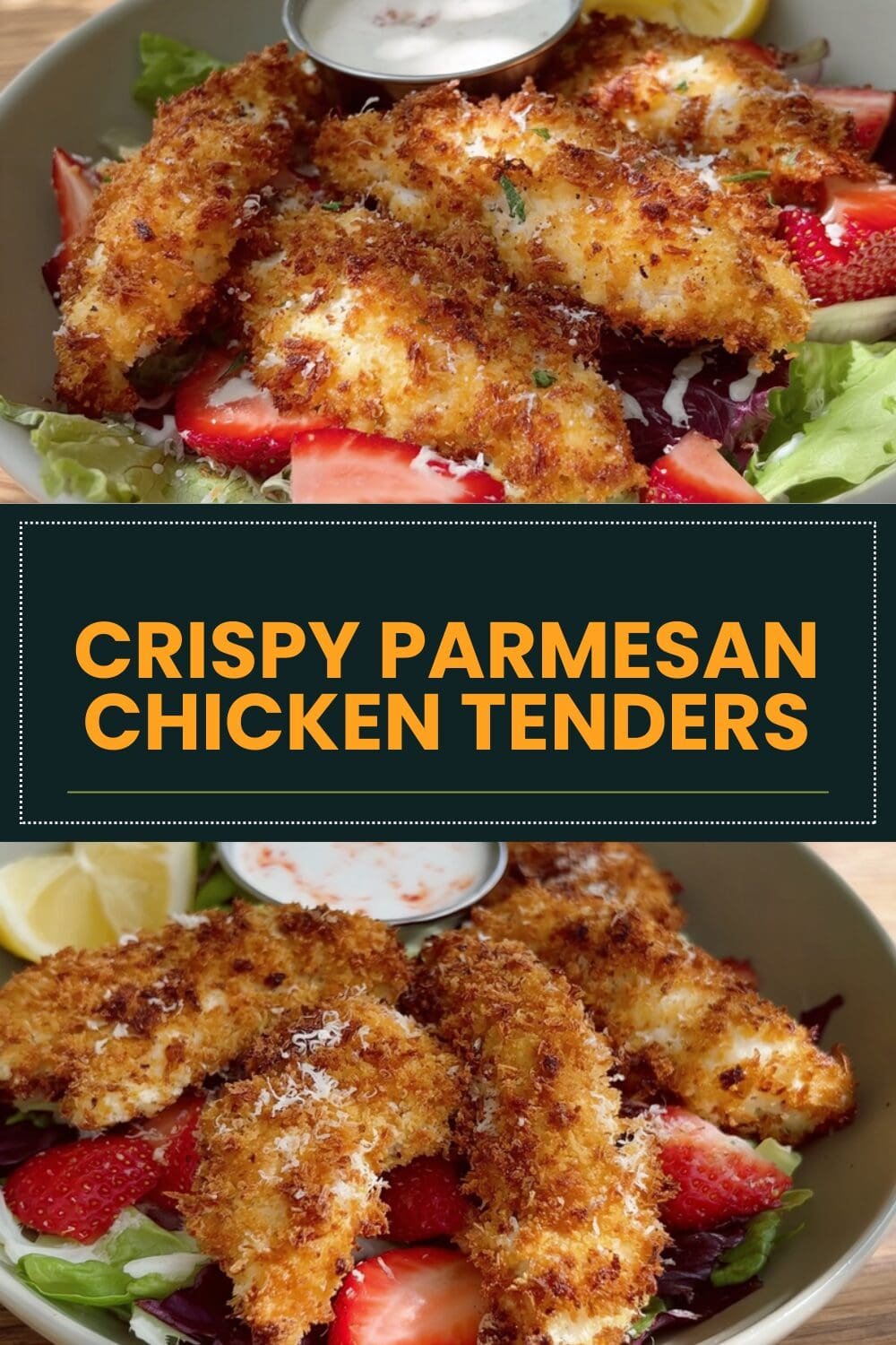 Crispy Parmesan Chicken Tenders
