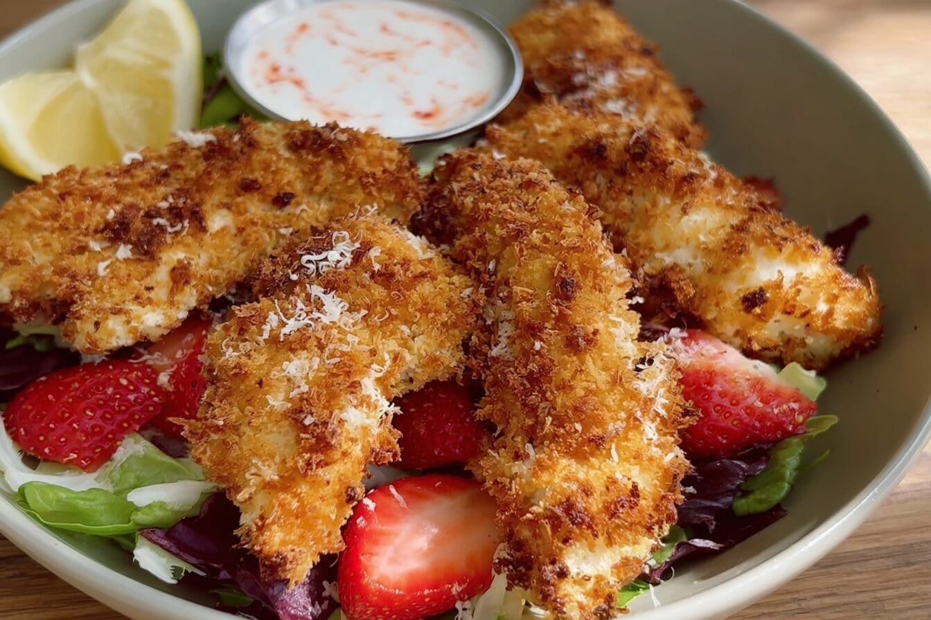 Crispy Parmesan Chicken Tenders