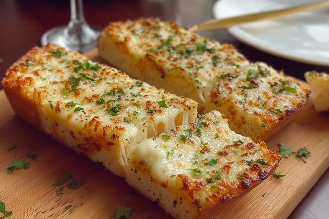 Extra Cheesy Garlic Bread