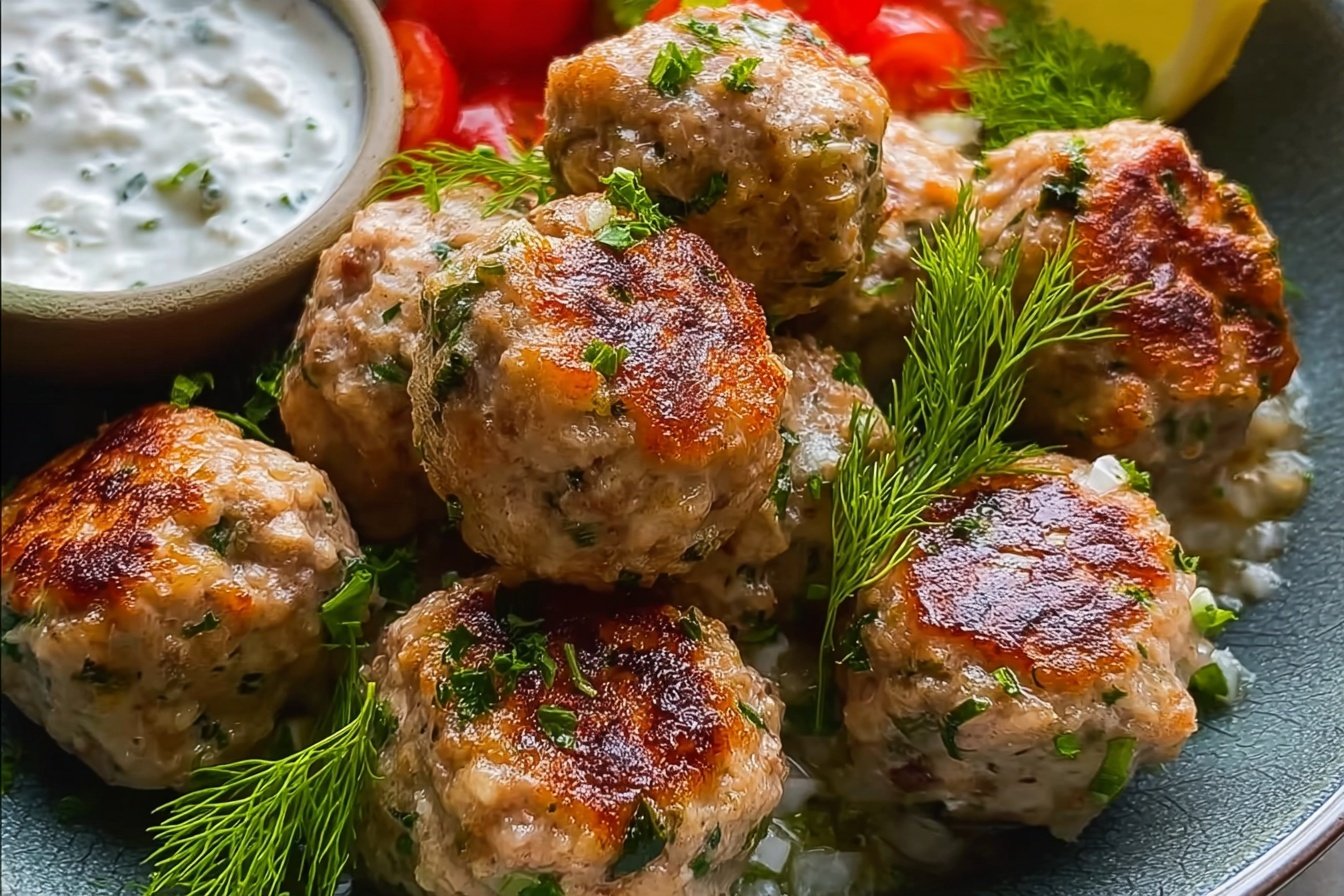 Greek Turkey Meatballs
