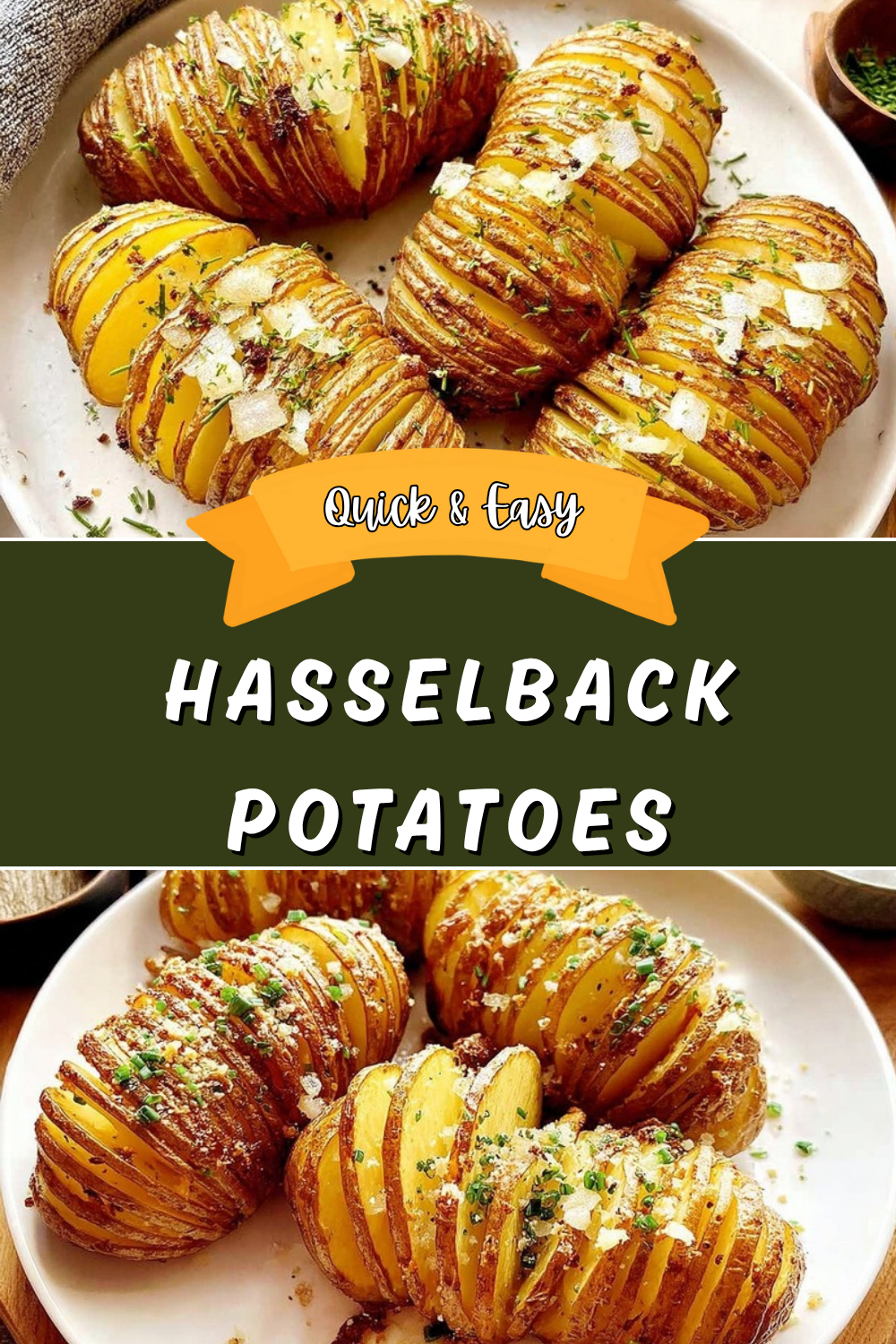 Hasselback Potatoes