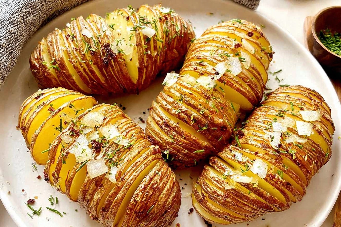 Hasselback Potatoes
